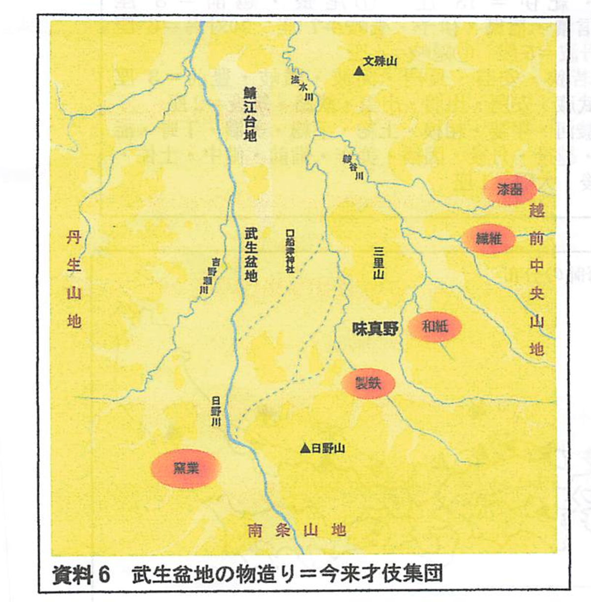 1200年前の渡来人がもたらした技術が伝統工芸になっています（演者資料より）