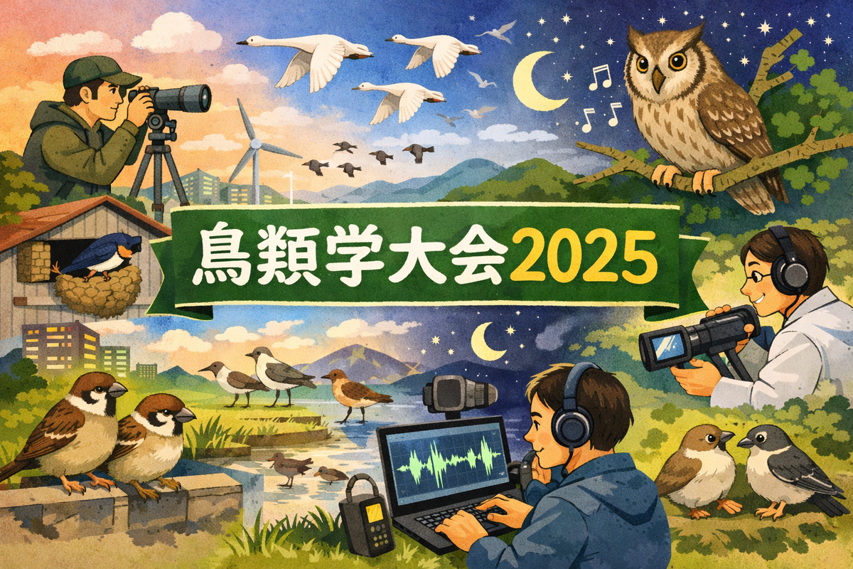 鳥類学大会2025年